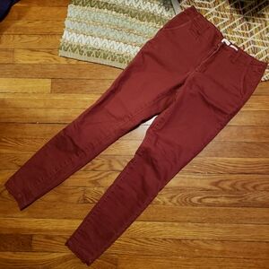 A New Day Casual Burgundy Pants Size 4